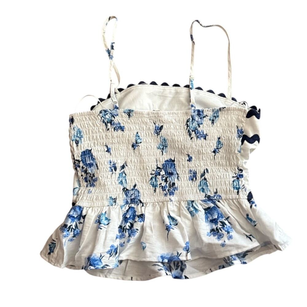 NWT Francesca’s Rachael Ric Rac Floral Top Sz S - Picture 6 of 7